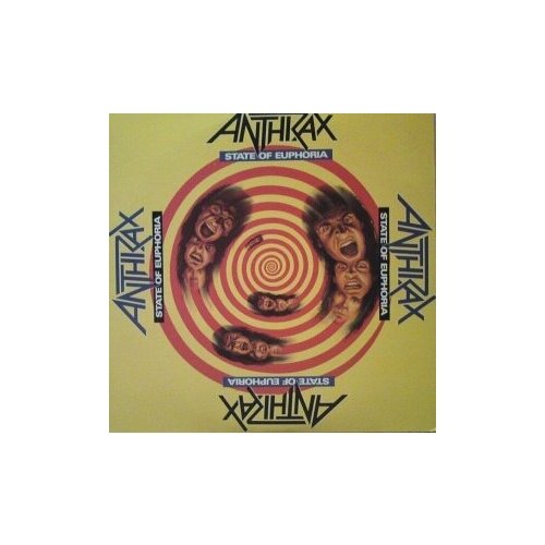 Виниловые пластинки, Island Records, ANTHRAX - State Of Euphoria (2LP) компакт диски island records anthrax state of euphoria 2cd