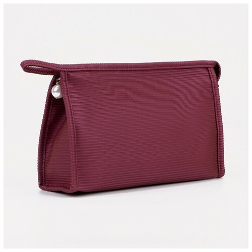 фото Косметичка на молнии, цвет бордовый нет бренда