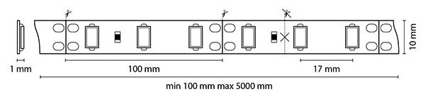 Lightstar (Цена за 1 м.) Лента белого свечения Lightstar 400072