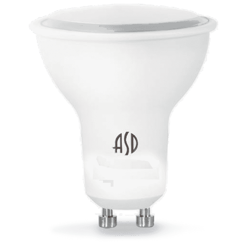 фото Лампа светодиодная led-jcdrc-standard 5.5вт 160-260в gu10 3000к 495лм asd 4690612002347 (упаковка 10 шт)