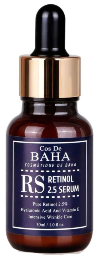 COS DE BAHA RS Retinol 2.5% Serum Сыворотка для лица с ретинолом, 30 мл