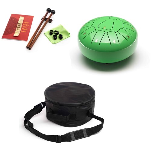 Глюкофон (20см) Фа мажор + аксессуары, Dzen Music Зеленый