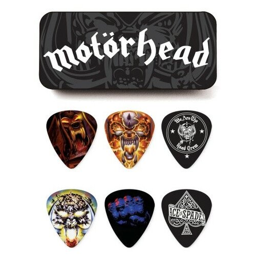 Медиатор DUNLOP MHPT03 ALBUM ART .73 dunlop mhpt01 warpig 88 комплект медиаторов motorhead 6шт в коробочке толщина 0 88мм