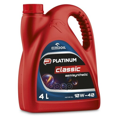 Акция Orlen Oil П/С. Мот. Масло Platinum Classic Semisynthetic 10w-40 Cf/Sj/Sl A3/B3 4л+1л Orlen Oil арт. QFS412B40