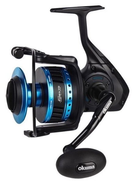 Катушка Okuma ZXP-6000H безинерц. голубой/черный