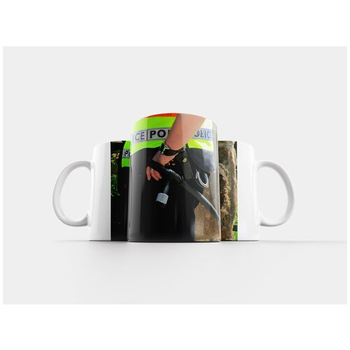 фото Кружка "офицер полиции, мужская, батон" 320 мл lotsprints