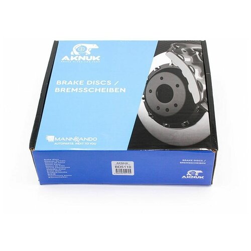 Диск Торм.пер.toyota Land Cruiser 100 (J1) 01/98 -/ Lexus Lx (Uzj100) 09/97 - Aknuk Bd5110 AKNUK арт. BD5110