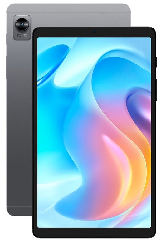 Планшет Realme Pad Mini Wi-Fi 3/32Gb Grey RMP2106 (Unisoc T616 2.0GHz/3072Mb/32Gb/Wi-Fi/Bluetooth/Cam/8.7/1340x800/Android)