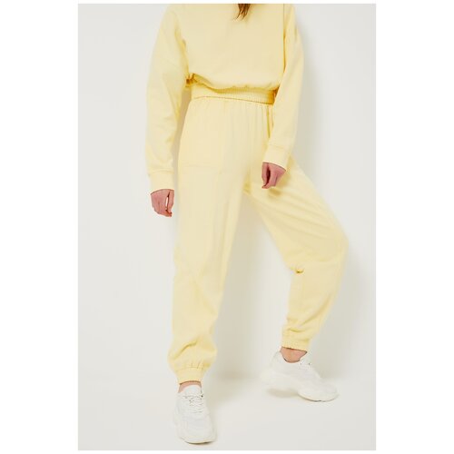 фото Брюки sela, размер l, желтый