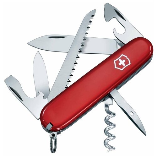 фото Офицерский нож camper 91, красный victorinox