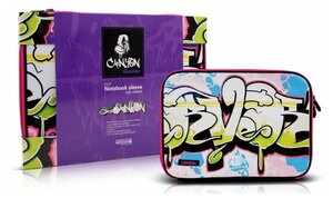 Чехол для ноутбука CANYON CNL-NB04D Sleeve for laptop up to 13.3' Graffiti