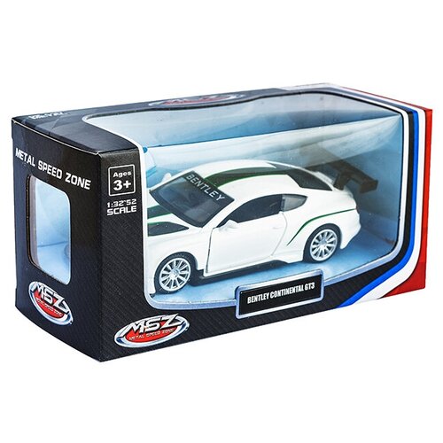 Модель машины Bentley Continental GT3 1:43 67319 Bentley, белый