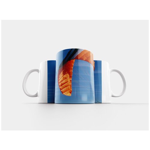 фото Кружка "параплан, воздушный спорт, парапланеризм" 320 мл lotsprints