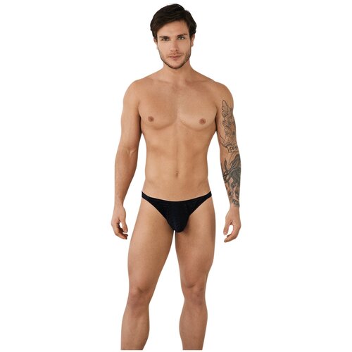 Мужские трусы слипы черные в полоску Clever EDEN BRIEF 095411 M (46)