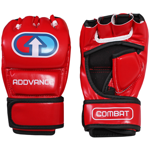 фото Перчатки для боевого самбо addvance combat красные, размер m