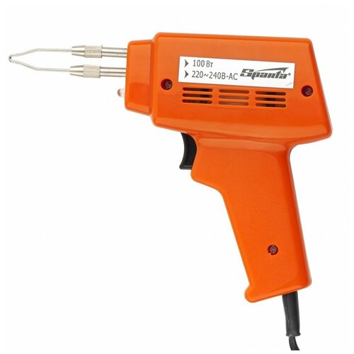 Паяльник импульсный с петлеобразным жалом 100 Вт 220 В Sparta 72000₽