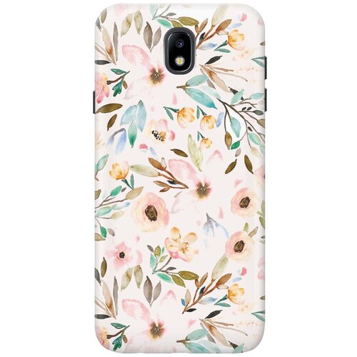 фото Re:paчехол - накладка artcolor для samsung galaxy j7 (2017) с принтом "розовая нежность"