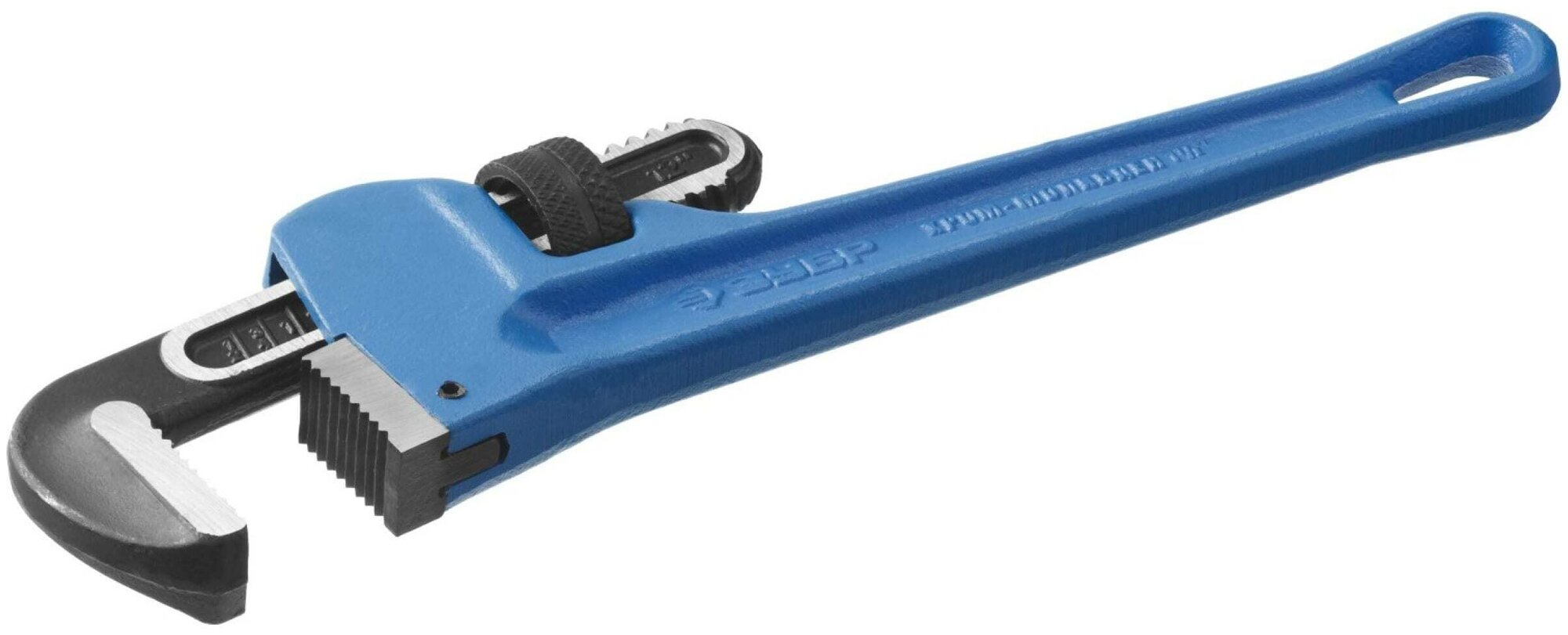 ЗУБР стиллсон, 1.5", трубный разводной ключ