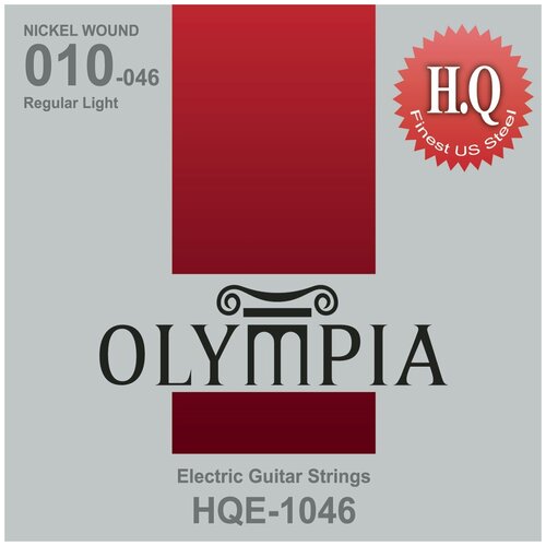 Струны для электрогитары Olympia HQE1046 Nickel Wound HQ (10-13-17-26w-36-46)