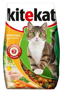 Фото Корм сухой Kitekat курочка аппетитная, пакет, 1,9 кг