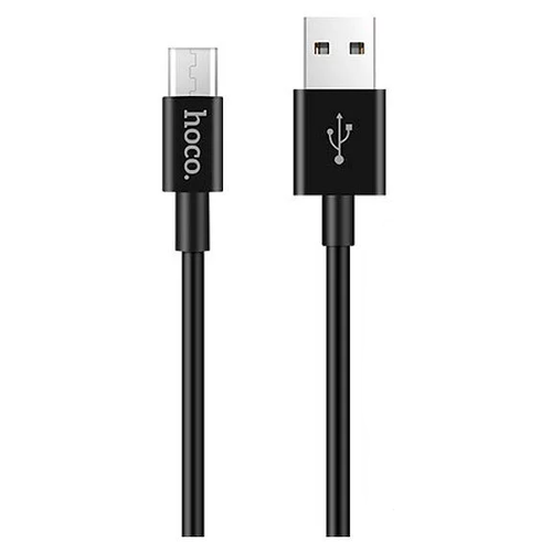 Кабель HOCO X23 USB micro черный кабель usb micro hoco x23 белый