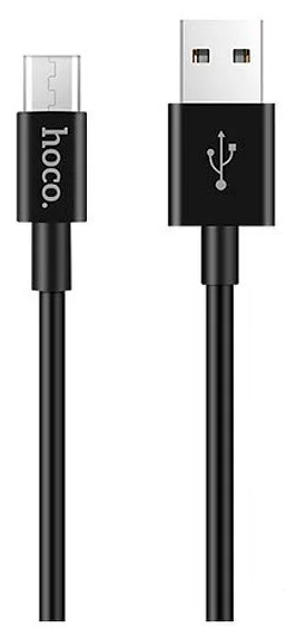 Кабель HOCO X23 USB micro черный