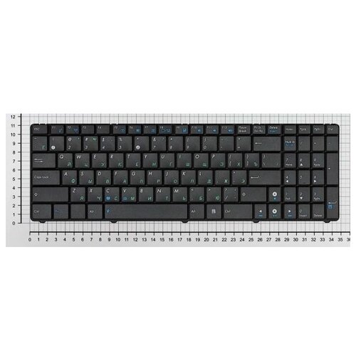 клавиатура для ноутбука asus n50 n51 n61 f90 n90 ul50 k52 a53 k53 u50 черная Клавиатура для ноутбука Asus N50 N51 N61 черная
