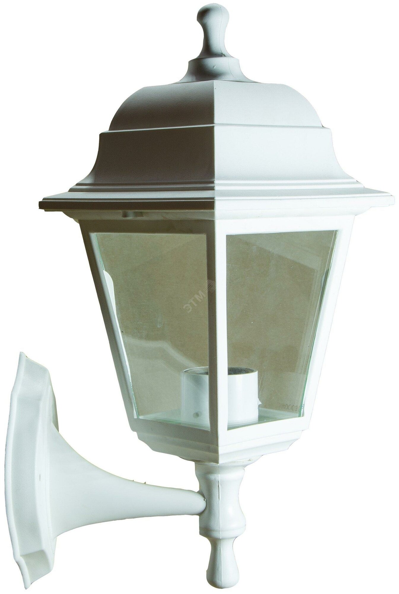 Уличный настенный светильник ЭРА Леда белый НБУ 04-60-001 Б0048113