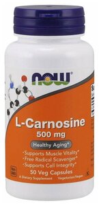 NOW L-Carnosine 500 mg 50 vcaps