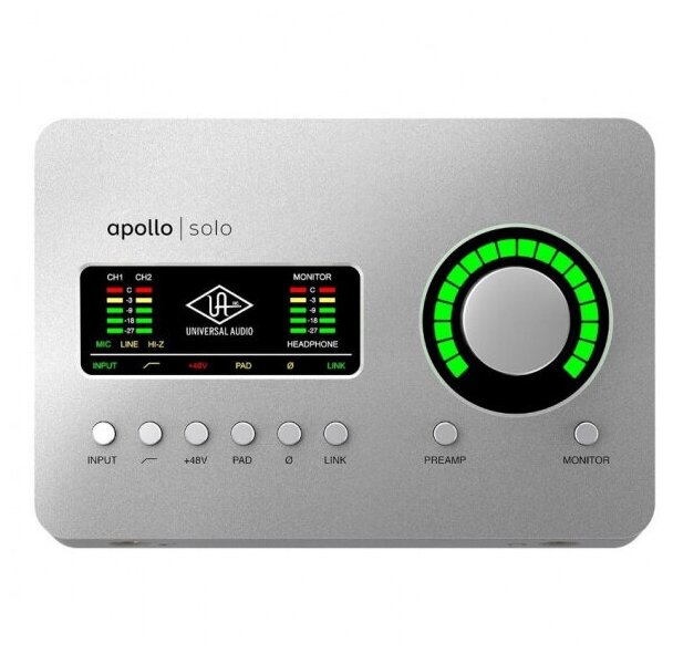 Universal Audio Apollo Solo Thunderbolt 3 Heritage Edition