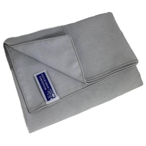 Полотенце NANO SLICED Фитнес, 40х90 см, серое