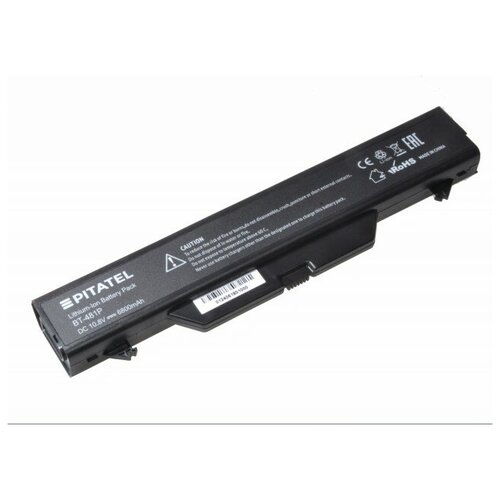 фото Аккумуляторная батарея усиленная pitatel для ноутбука hp 513129-161 10.8v (6800mah)