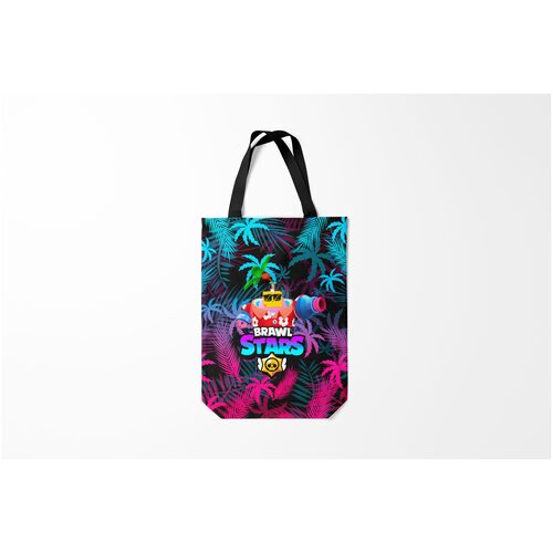 фото Сумка-шоппер / 31х42 см / геймерам / brawl stars sprout burnettie