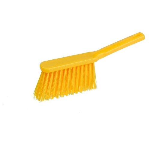Щетка -сметка ручная щетина жесткая 277х37мм B1061 желтая
