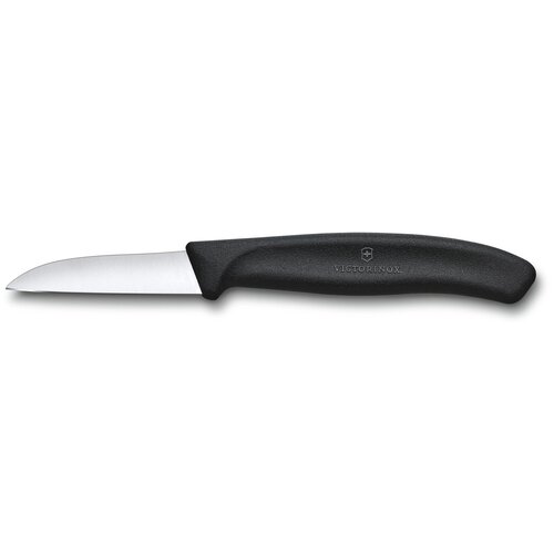 фото Нож для овощей и фруктов victorinox swissclassic с прямым лезвием 6 см, чёрный victorinox mr-6.7303