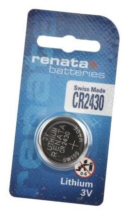 Батарейка RENATA CR2430 батарея 3v