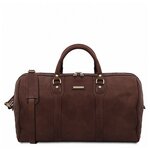 Кожаная дорожная сумка Tuscany Leather Oslo TL141913 темно-коричневый - изображение