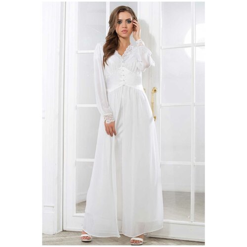 фото Халат женский mia-mia lady in white 17259 (размер: xl)