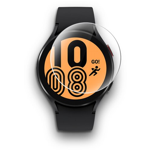 Гидрогелевая защитная пленка на Samsung Galaxy Watch 4 (40mm) / Самсунг Галакси Вотч 4 40 мм прозрачная на смарт часы 2 шт., Brozo