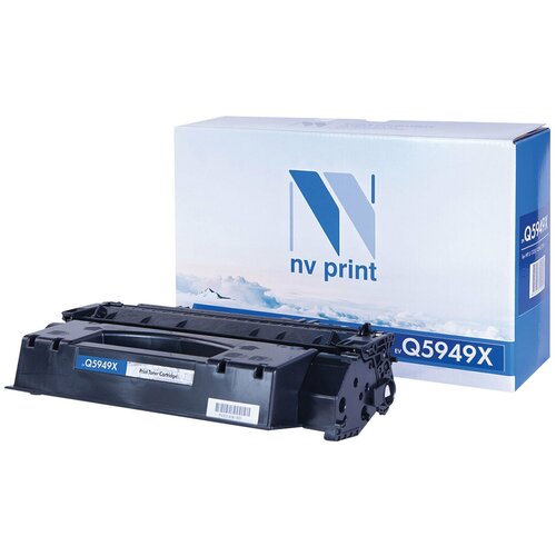 Картридж лазерный NV PRINT (NV-Q5949X) для HP LaserJet 1320/ 3390/ 3392, ресурс 6000 стр. картридж ds laserjet 3390 с чипом