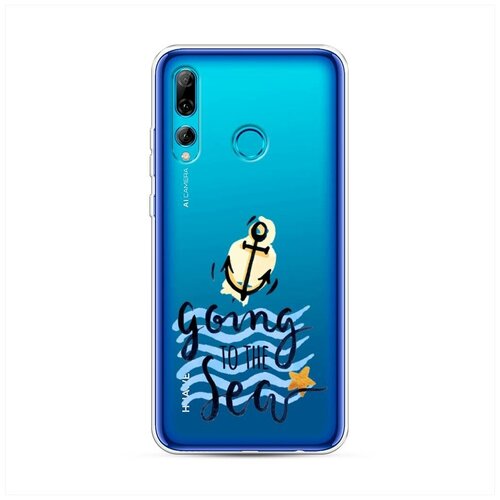 фото Силиконовый чехол "пальмы небо" на huawei p smart plus 2019 / хуавей п смарт 2019 case place