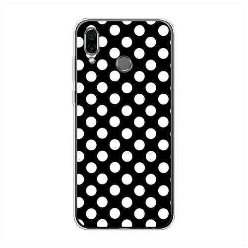 фото Силиконовый чехол "горох" на huawei honor play / хуавей хонор плэй case place