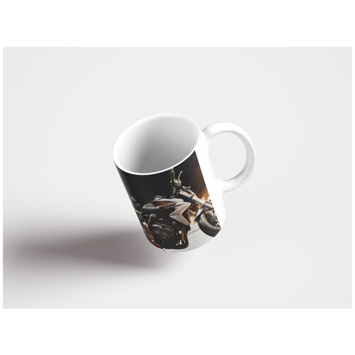 фото Кружка "мотоцикл, honda, ночь" 320 мл lotsprints