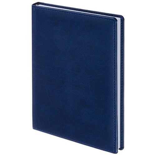 Ежедневник недатированный А5 Attache Вива (176 листов) обложка кожзам, синяя ежедневник недатированный формат а5 близнецы знаки зодиака