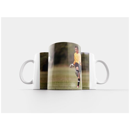 фото Кружка "футбольный, футбол, игрок" 320 мл lotsprints