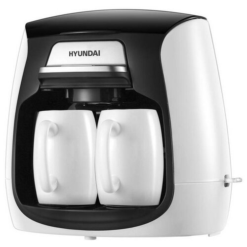 Кофеварка капельная Hyundai HYD-0204 500Вт белый 403600₽