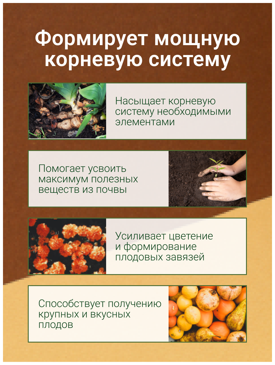 Корнефит- органическое удобрение для почвы, подкормка, симулятор роста растений