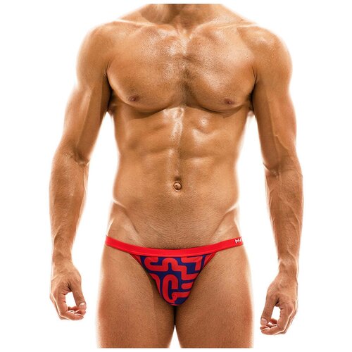 фото Плавки - танга "labyrinth tanga brief - red" / modus vivendi / красный / размер l