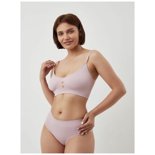 Эко-бюстгальтер в мелкий рубчик Eco-wear