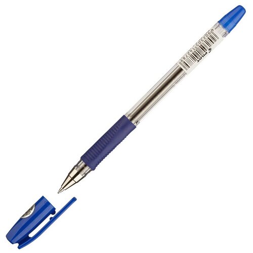Ручка шариковая PILOT BPS-GP-F резин. манжет. синяя 0,22мм Япония